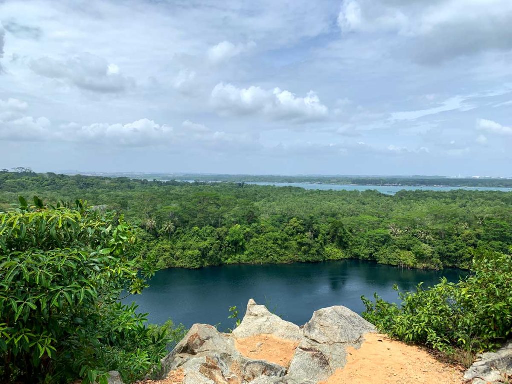 Puaka Hill Ubin Quarry View - Pulau Ubin Guide