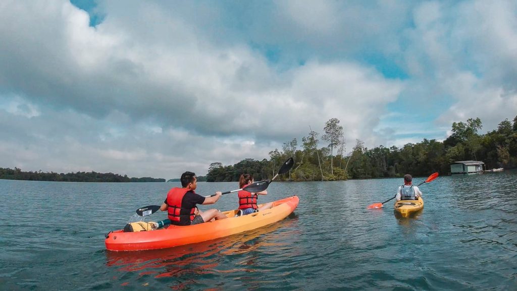 Kayaking- Pulau Ubin Things to do