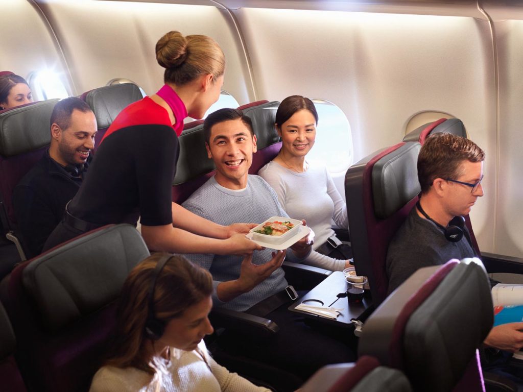 Qantas A330 Economy Meal Service - Things to do in Sydney