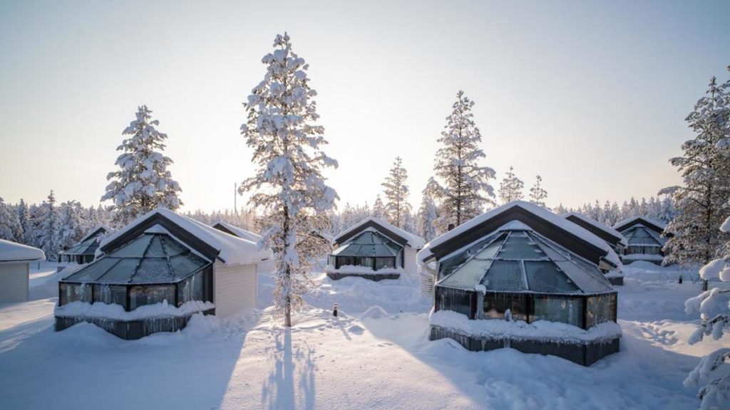 Rovaniemi Finland Santa’s Igloos Arctic Circle - Snow Hotels