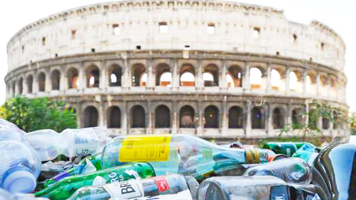 Colloseum with Litter - COVID-19 Sustainable Tourism