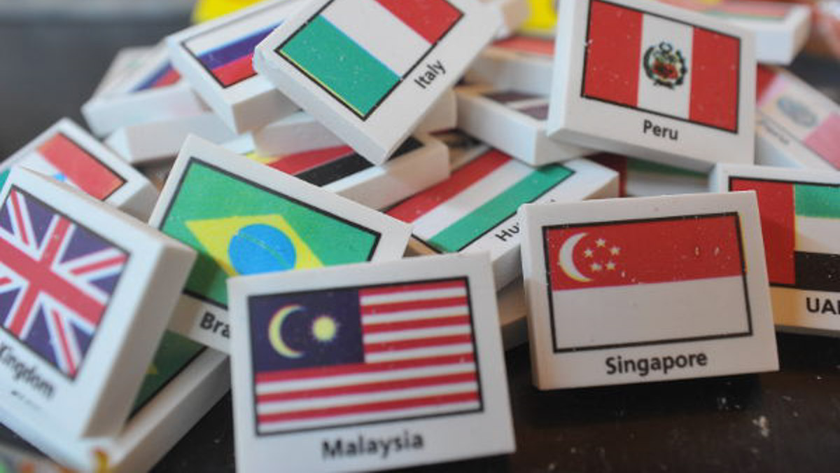 Country Erasers - Singaporean Quiz