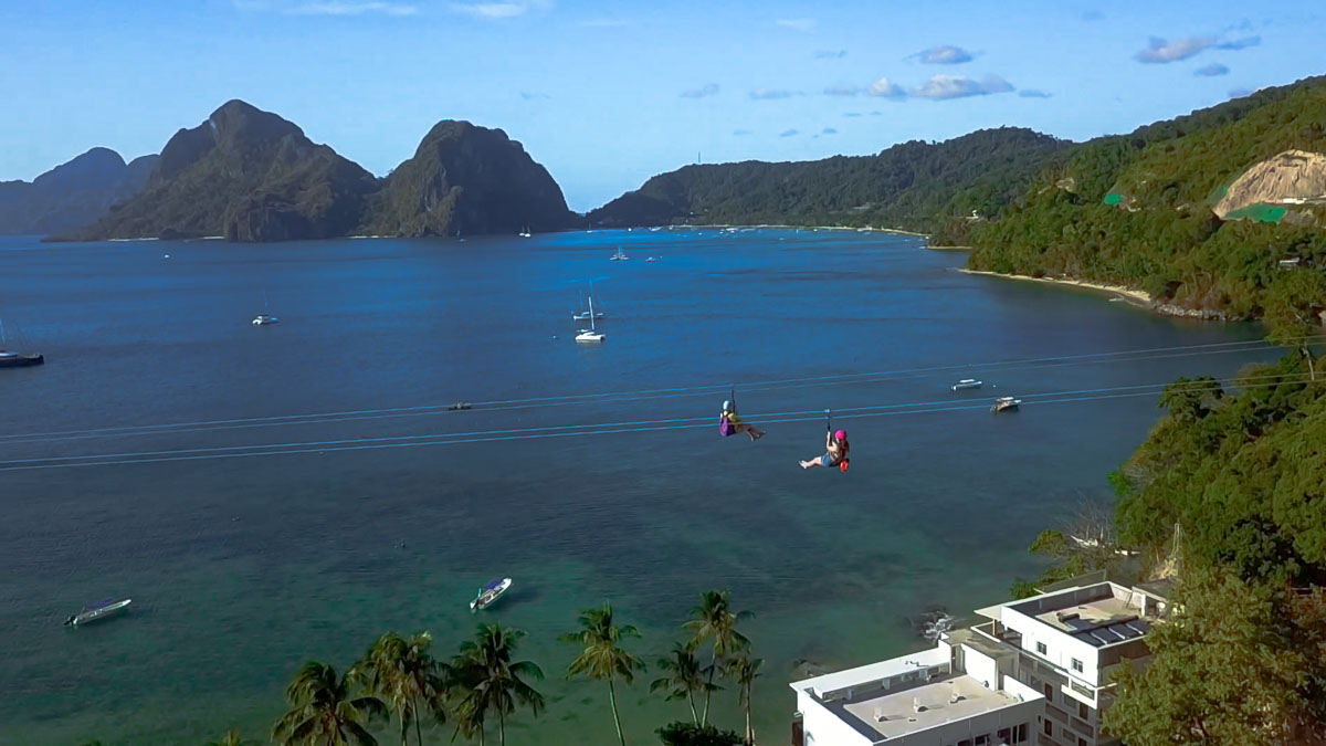 El Nido Zipline at Las Cabanas - Things to do in Palawan