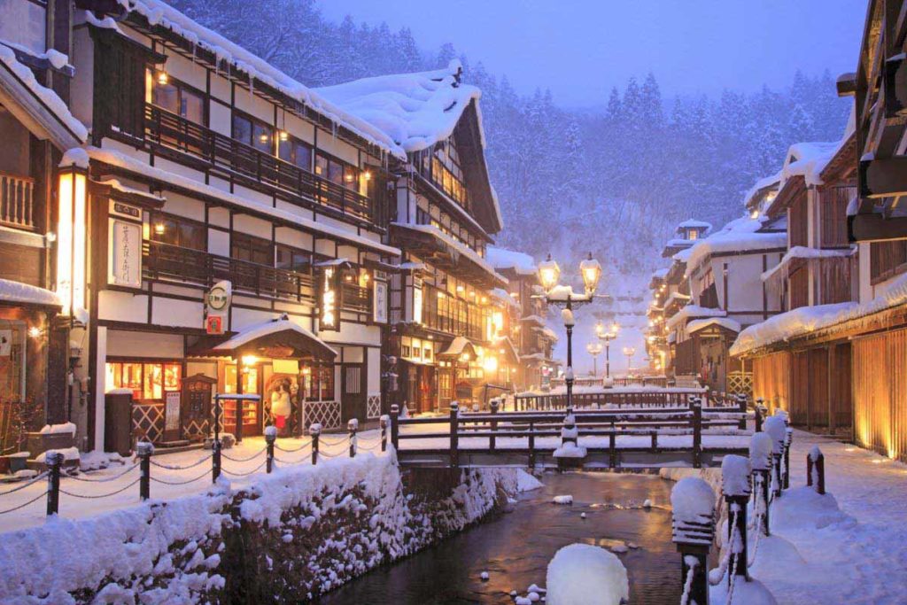 Ginzan Onsen in the Winter - Onsen Resorts in Japan