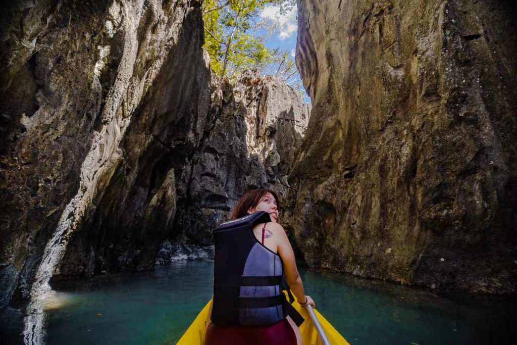 Kayaking in Big Lagoon - Things to do in Palawan