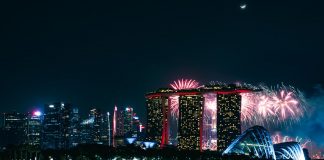 Marina Bay Skyline Night Singapore Itinerary