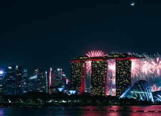 Marina Bay Skyline Night Singapore Itinerary
