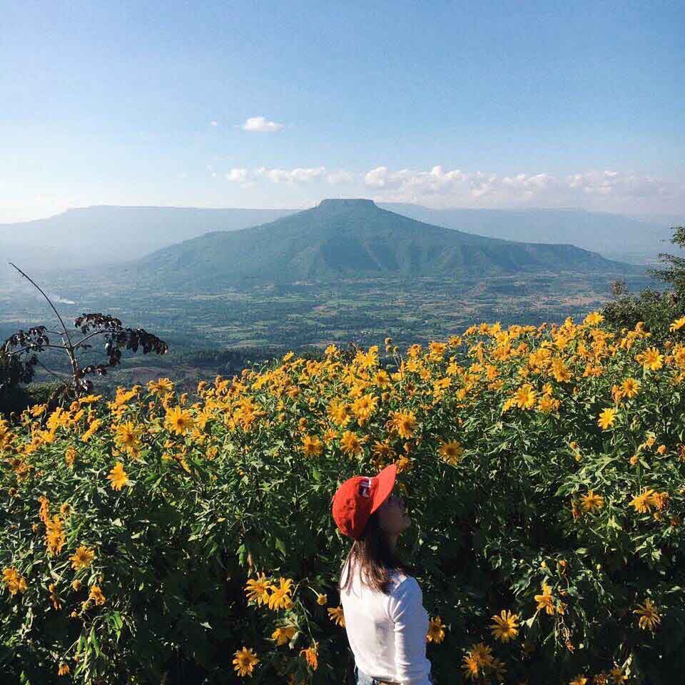 Phu Pa Po mountain Fuji in Loei - Instagrammable Places in Thailand