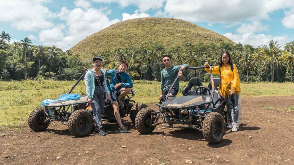 Renting an ATV - Bohol itinerary