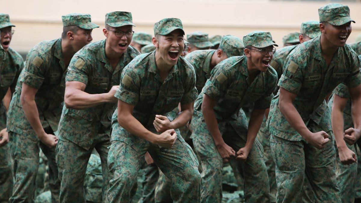 SAF Passing Out Parade - Singaporean Quiz