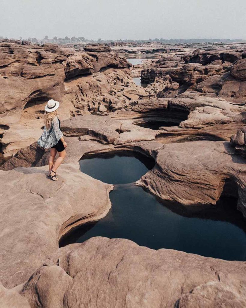 Sam Phan Bok - The Grand Canyon of Thailand - Instagrammable Places in Thailand