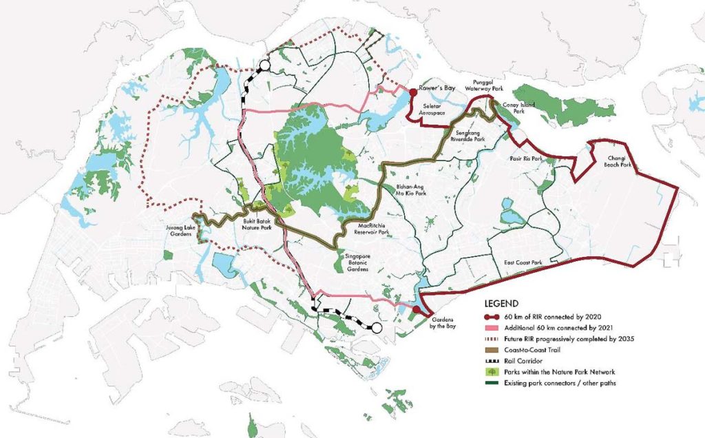 Singapore Coast to Coast Trail Singapore Outdoor Activities