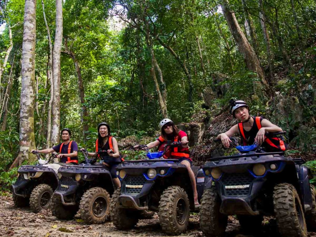 ATV Jungle Track Adventure at Subterranean National Park - Palawan Adventure