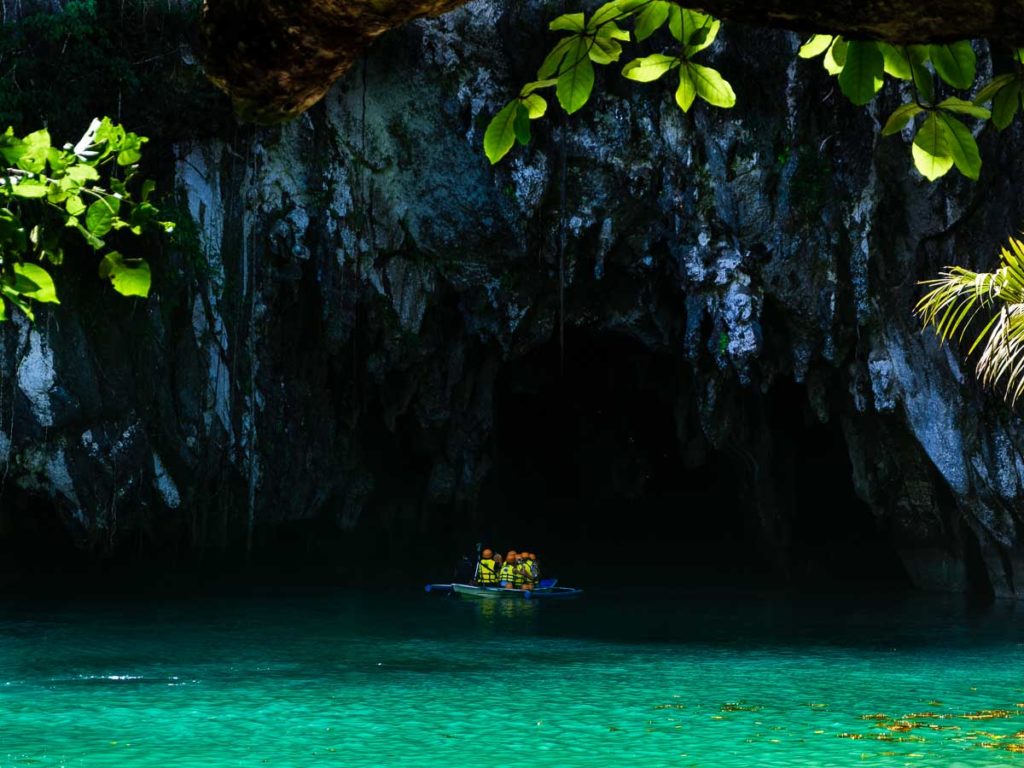 Underground River at Subterranean National Park - Puerto Princesa Itinerary 
