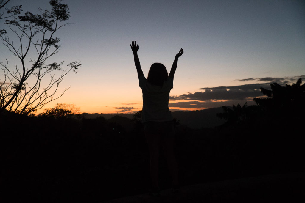 tops lookout during sunset - cebu itinerary