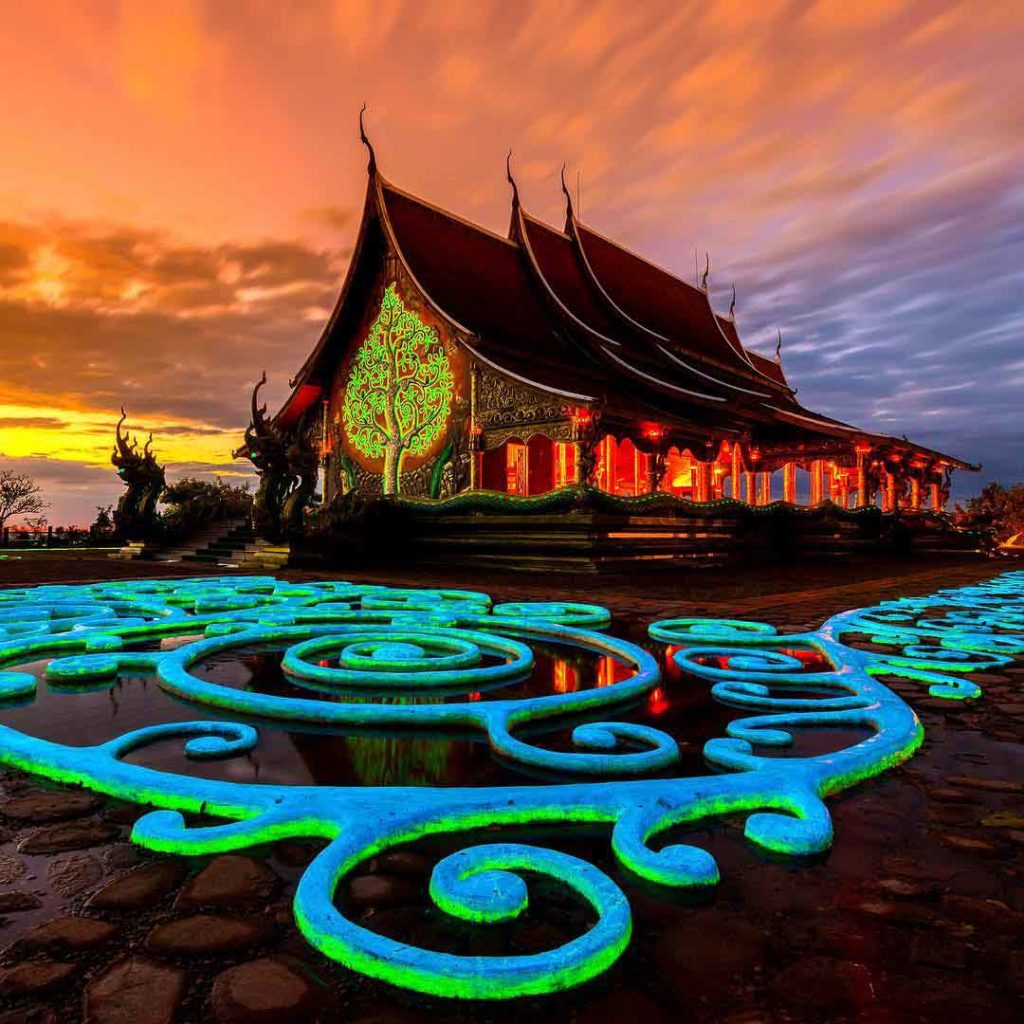 Wat Sirindorn Wararam Phu Prao Temple Ubon Ratchathani - Instagrammable Places in Thailand