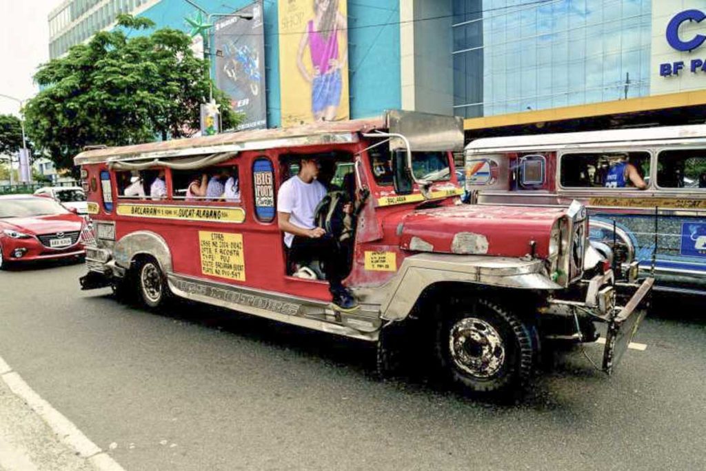 A Jeepney - Getting Around in Cebu