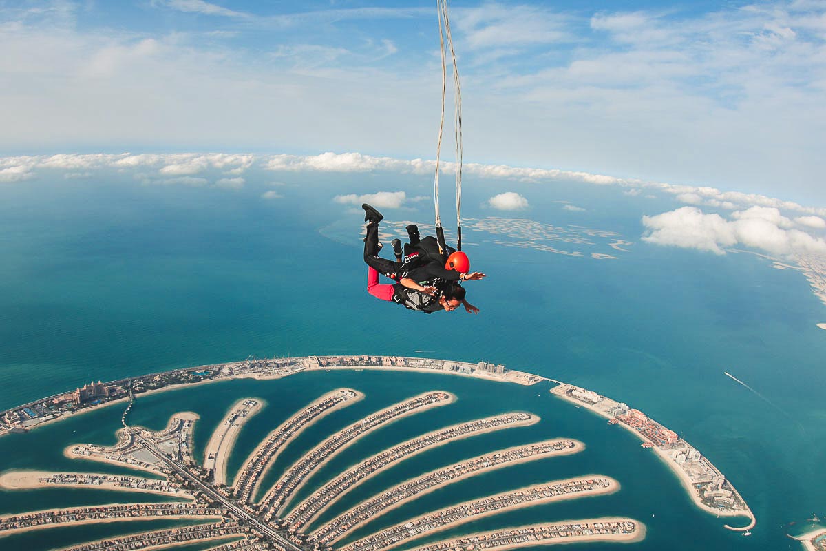 Dubai Skydiving - Travel Bucket List