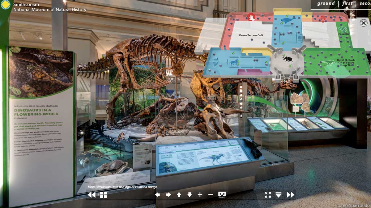 Smithsonian National Museum of Natural History Washington DC - Virtual Tours