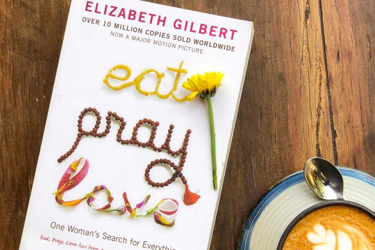 Eat Pray Love Book Cover - Travel Books and Shows