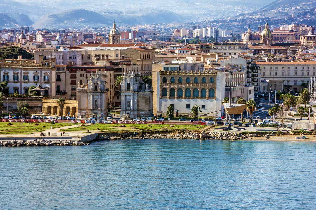 Palermo in Sicily Italy