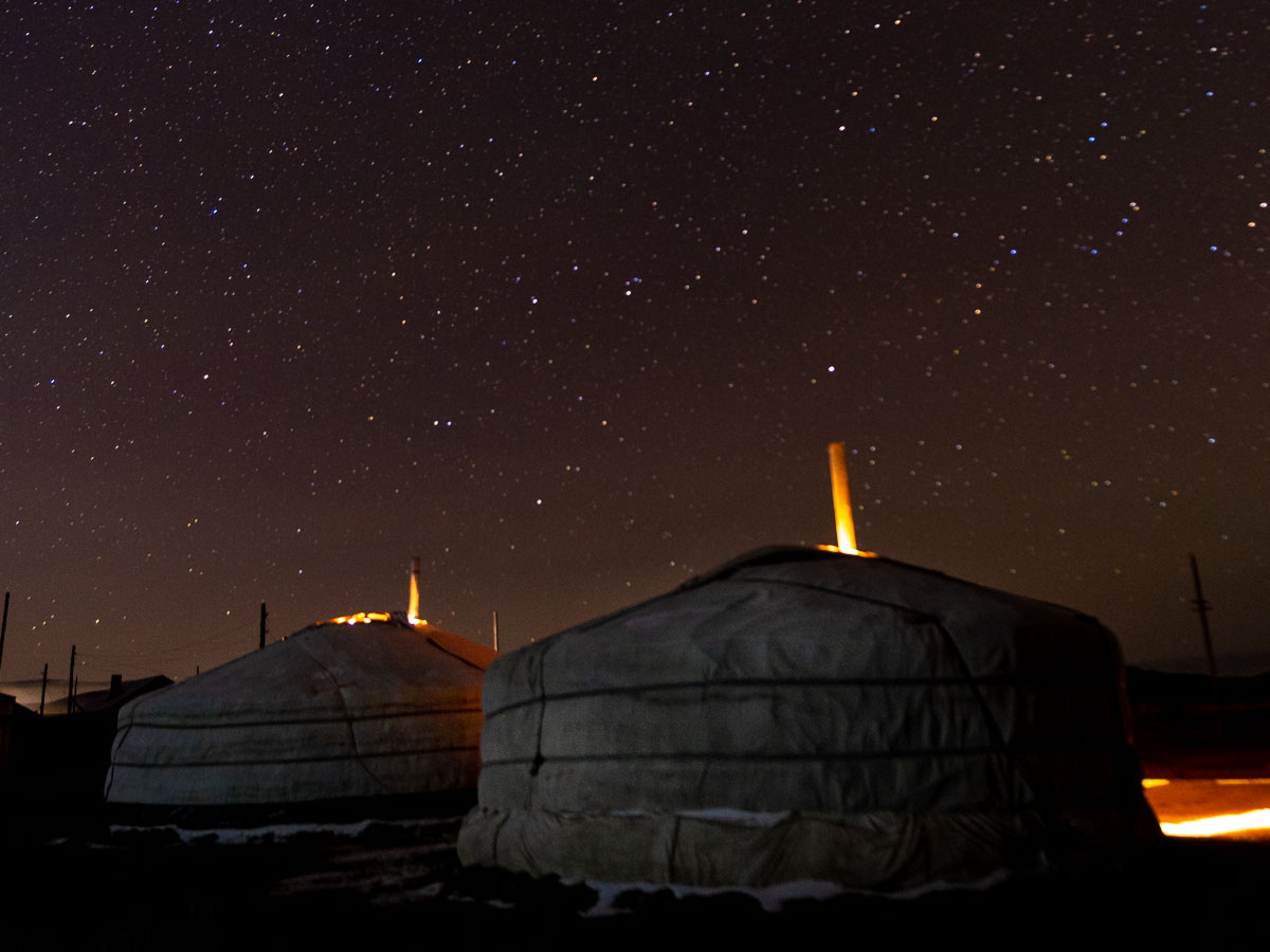 Sky of stars - Travelling to Mongolia