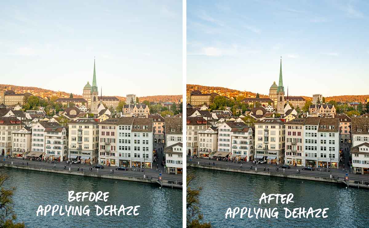 Applying Dehaze on Overexposed photos - Lightroom Editing Travel Photos