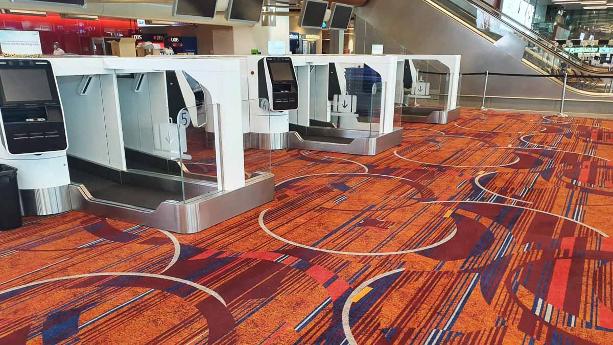 Automatic Bag-Drop Machines - Travelling After COVID-19 Singapore