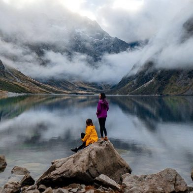 New Zealand Lake Marian Viewpoint - Hikes around the world