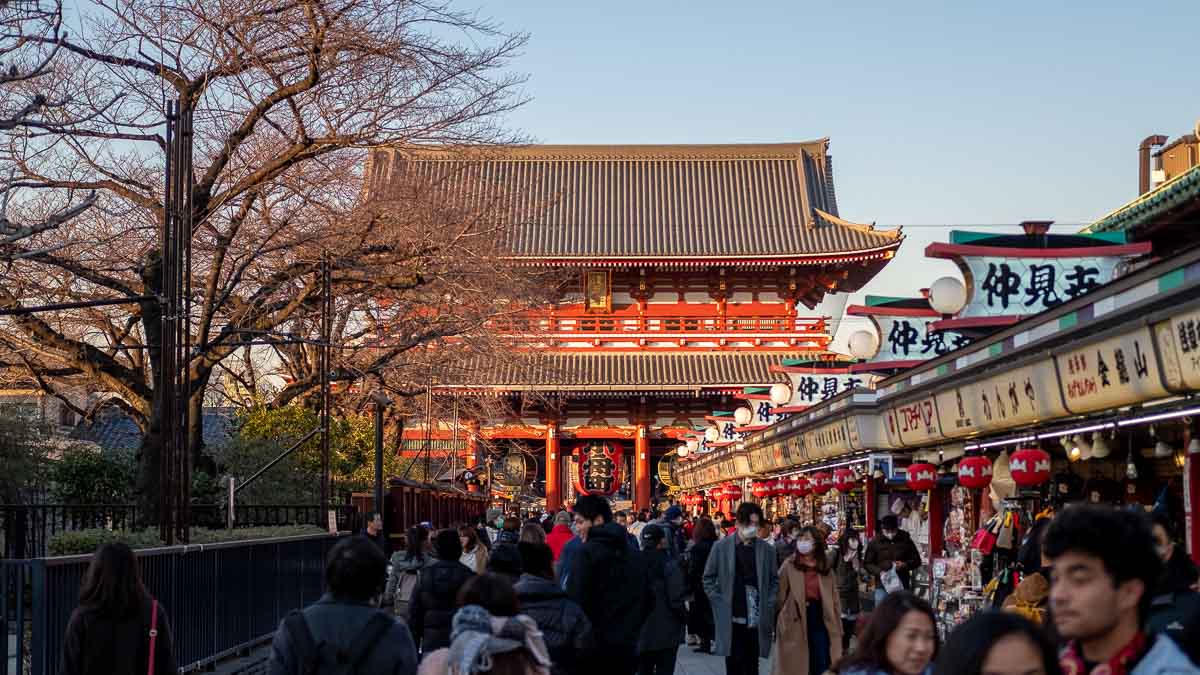 Sensoji Temple in Tokyo, Japan