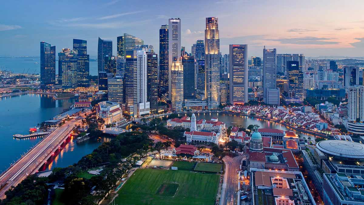 Singapore Skyline at Night - Reasons to visit Singapore