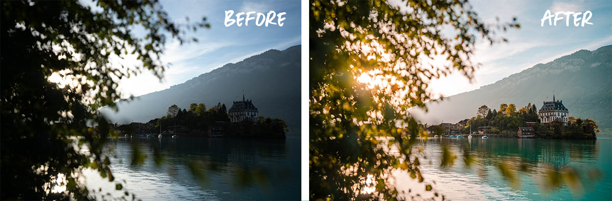Split Toning Example - Edit Travel Photos