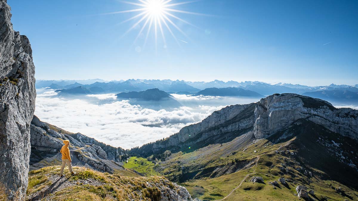 Switzerland Mount Pilatus via the “Golden Round Trip” - Hikes around the world