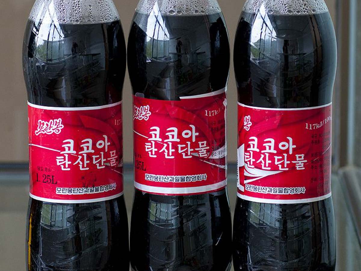 North Korean Cola Ryongjin Cocoa Sparkling - Facts About The World