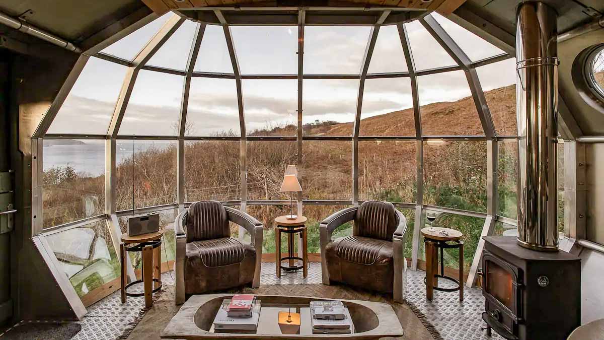 Drimnin Scotland Secluded Airship Airbnb - Dream Homes