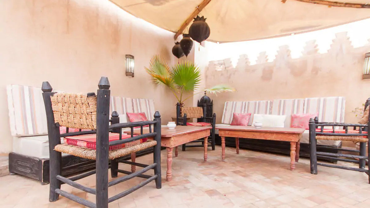 Marrakech Morocco Airbnb Roof Terrace - Dream Homes