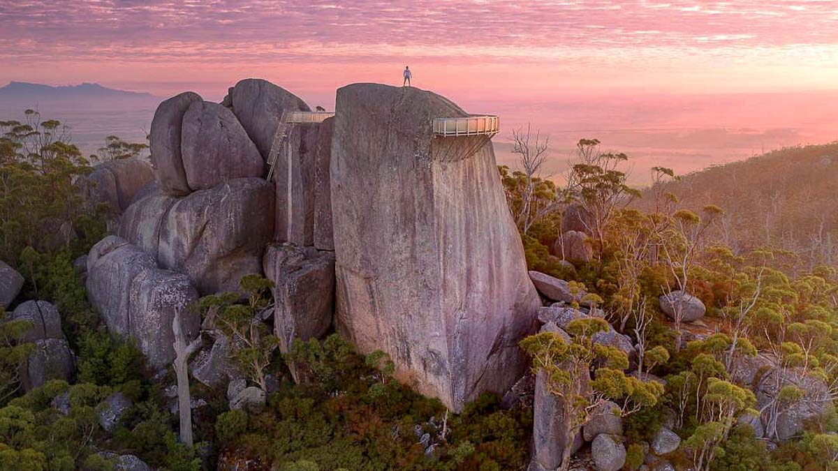 Porongorups National Park Castle Rock Granite Skywalk - Lesser-Known things to do in Australia