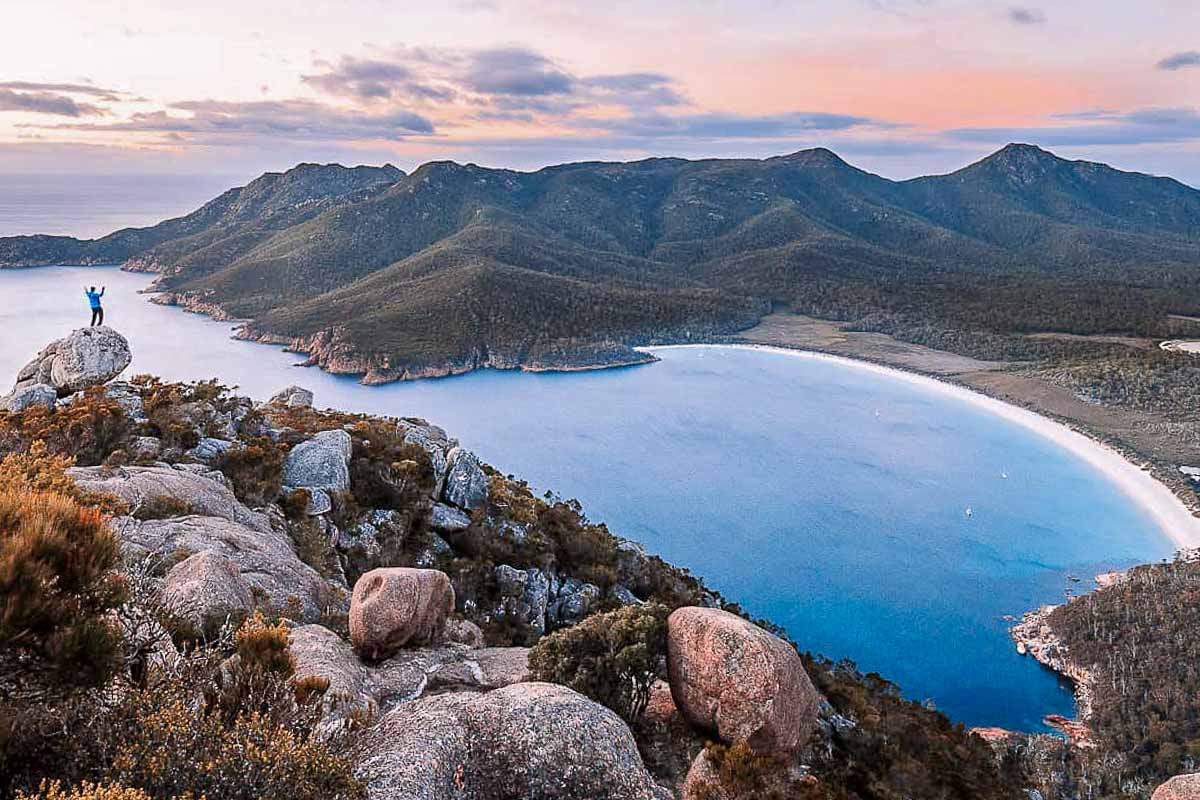 Wineglass Bay Freycinet National Park - Australia recommended by locals travellers celebrities