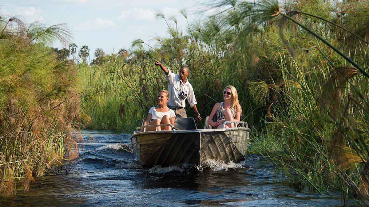 Water Safari Adventure Xigera Safari Lodge Okavango Delta - Travel Bucket List