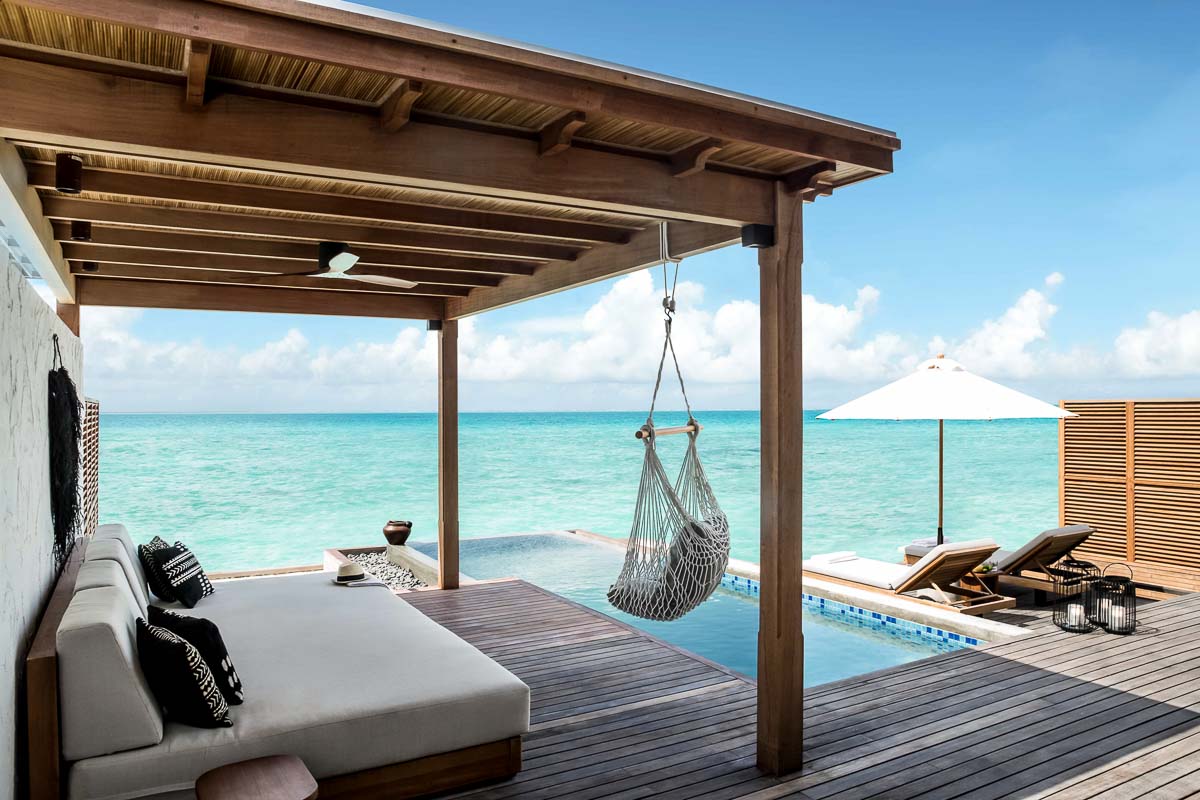 Fairmont Maldives Sirru Fen Fushi Private Infinity Pool - Maldives Accor Resorts 40 Percent Deal