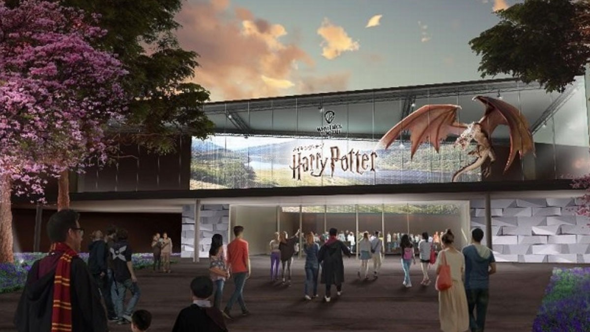Artist Concept of Harry Potter Warner Bros. Studio Tours Tokyo - New Attractions