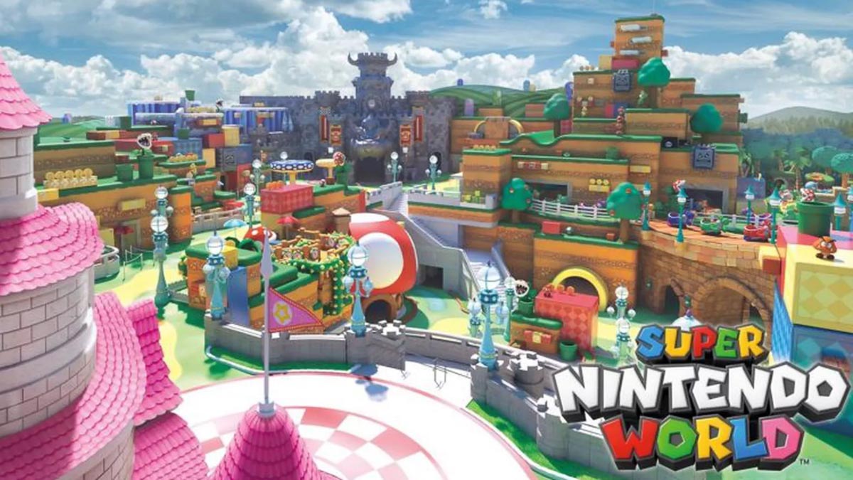 Super Nintendo World Artist Concept - New Attractions