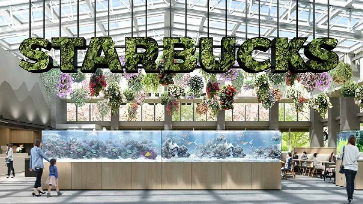 Greenhouse Starbucks in Tokyo Hana Biyori Yomiuriland - Travel Bucket List