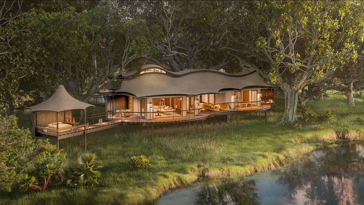 Xigera Safari Lodge on Botswana Africa Suite By the Floods - Holiday Ideas