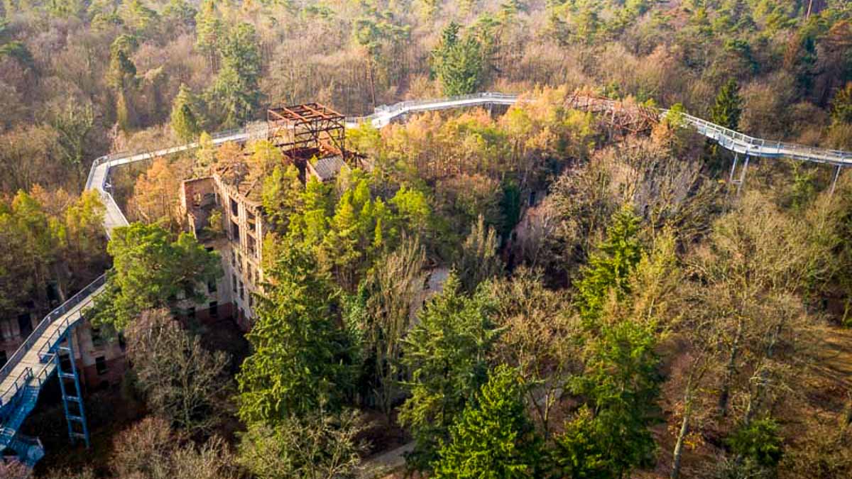 Beelitz Heilstätten Germany Treetop Walk - Creepiest Places Around the World