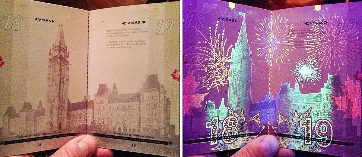 12 Coolest Passports from around the World — A Flipbook, Glow-In