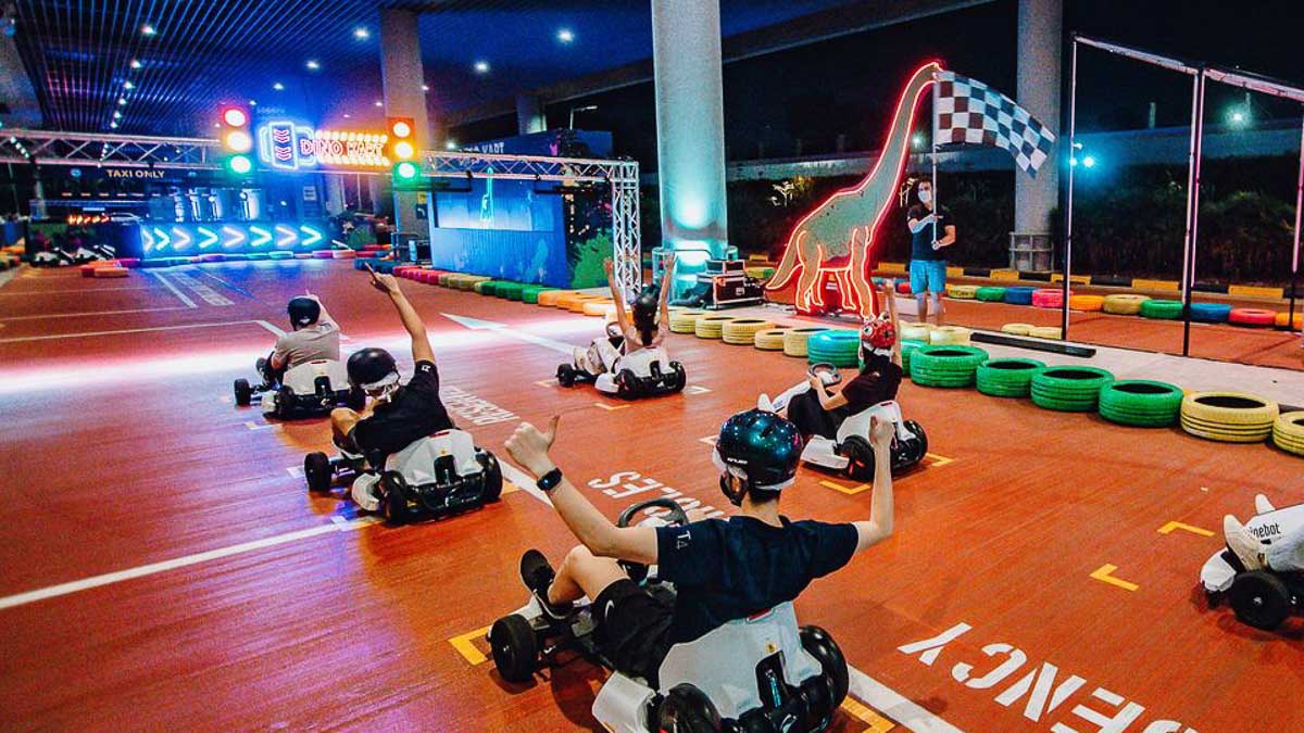 Jewel Changi Airport Dino Kart - Things to do in Singapore
