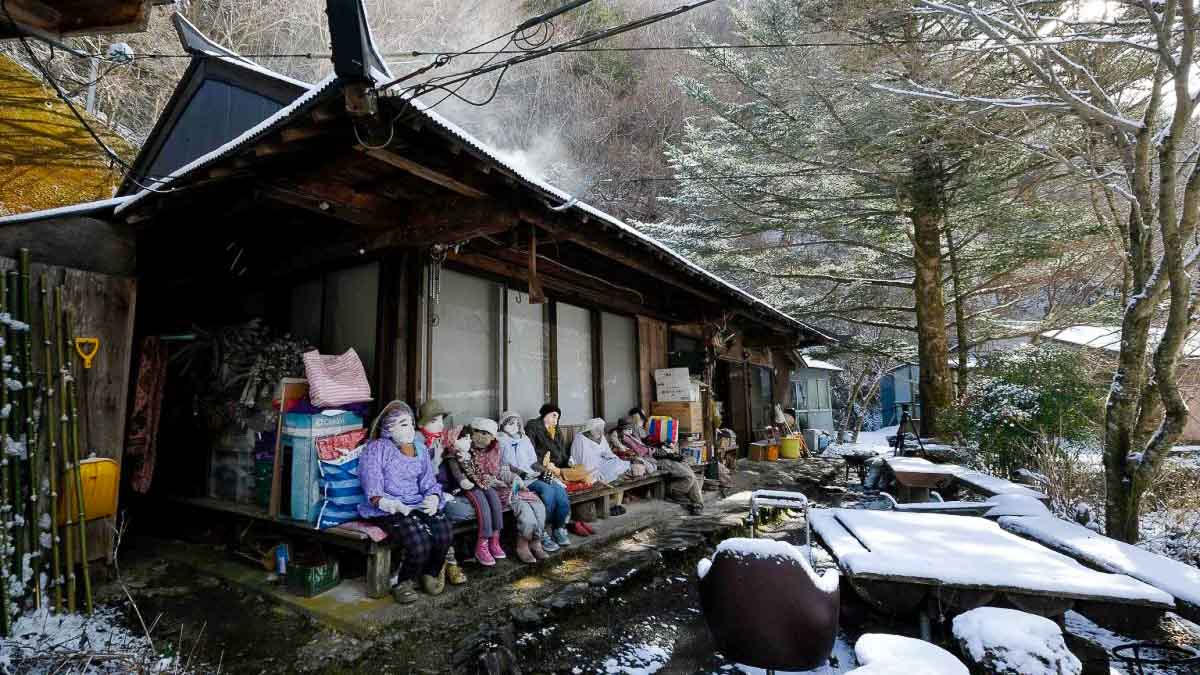 Nagoro Shikoku Japan Doll Village - Creepiest Places Around the World