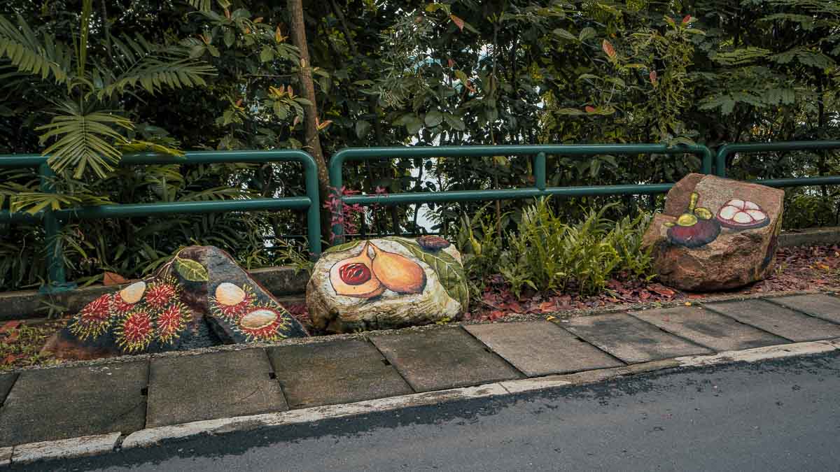 Paintings along Sentosa's Walking Trails - Sentosa Staycation