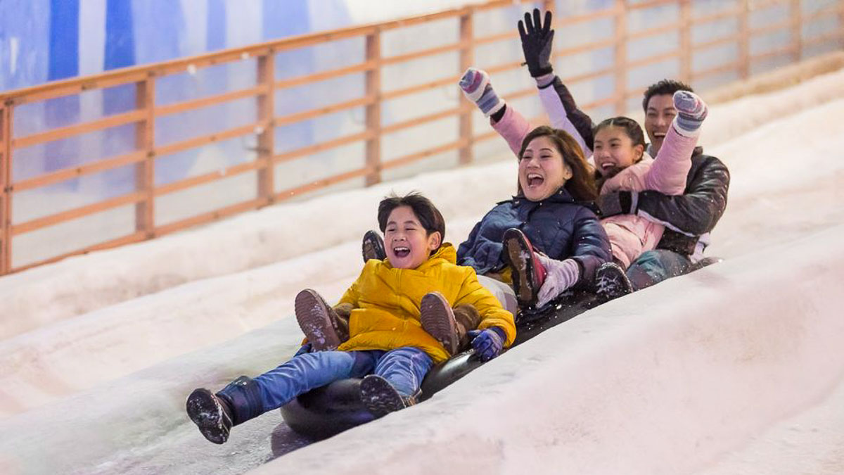 Snow City Slide - Things to do in Singapore